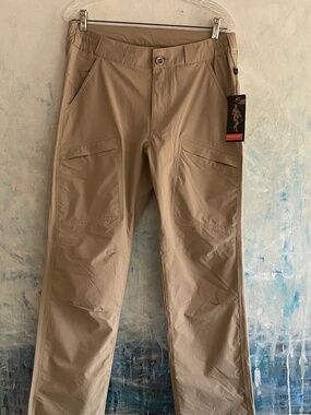 🔥Free Soldier Tactical Cargo Pants Khaki Quick-dry Hiking Outdoor NWT Men’s 32